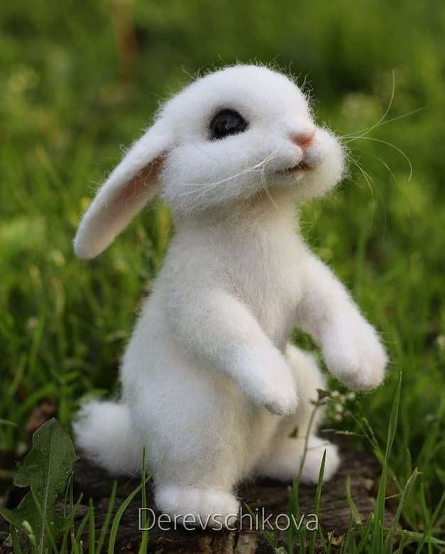 stående kanin Pussel online