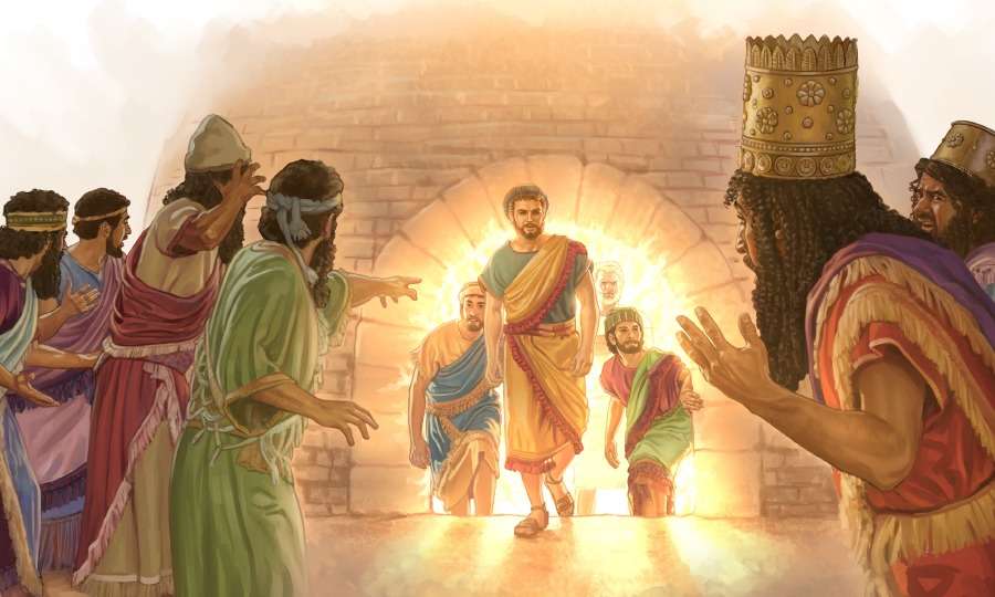 Shadrach, Mesaque and Abednego jigsaw puzzle online