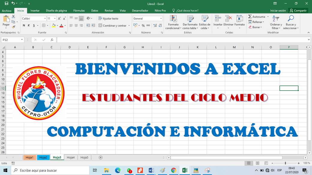 GETTING TO KNOW EXCEL 2016 online puzzle