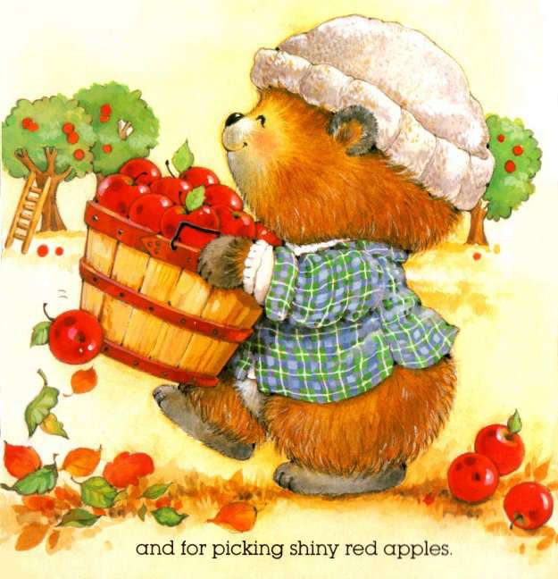 Colhendo maçãs vermelhas. quebra-cabeças online