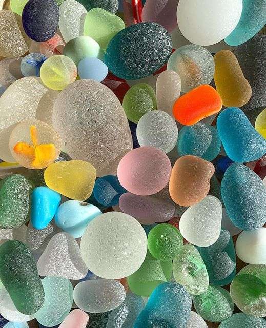 praia de vidro quebra-cabeças online
