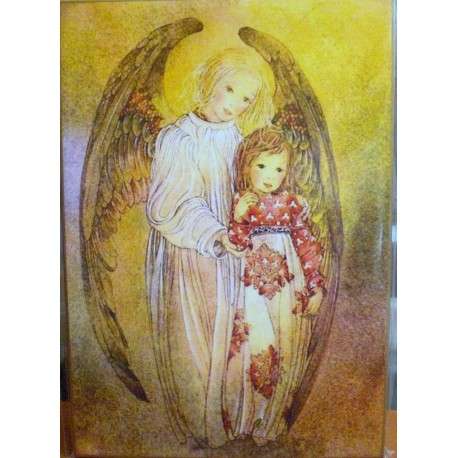 THE GIRL WITH AN ANGEL. jigsaw puzzle online