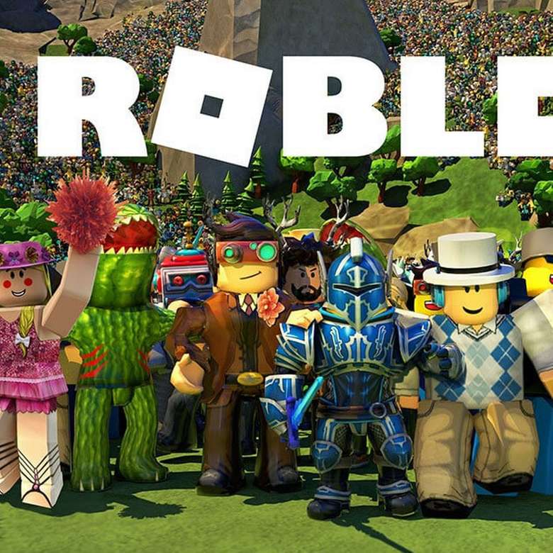 Това е играта roblox. онлайн пъзел