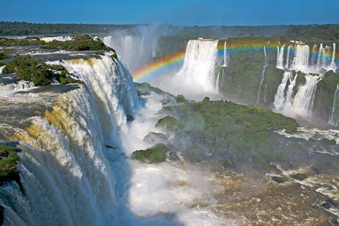 Iguaçu Falls pussel på nätet