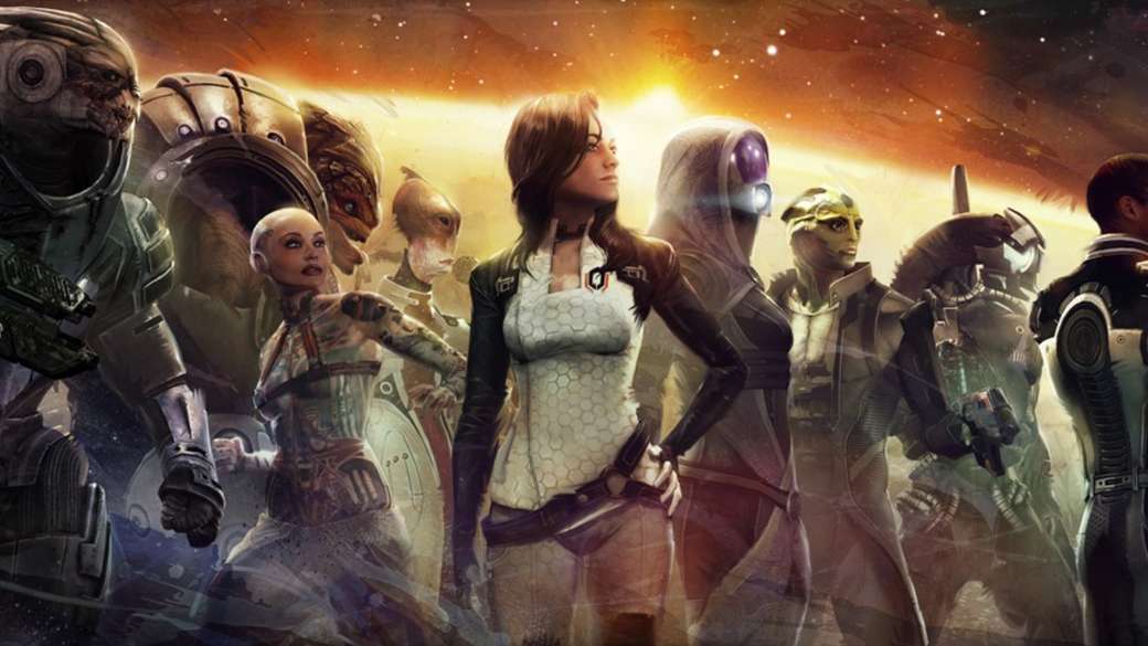 Mass Effect 2 Crew rompecabezas en línea
