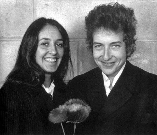 Joan Baez e Bob Dylan puzzle online