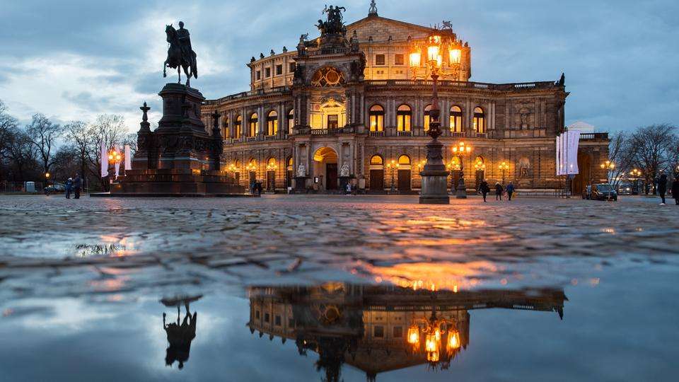 Semperoper Dresden pussel på nätet