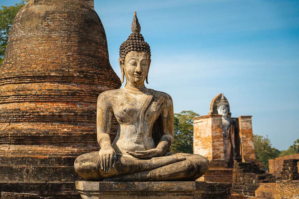 Buddha-Statue Online-Puzzle