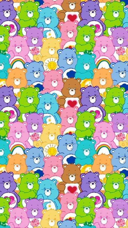 Liebevolle Teddybären Online-Puzzle