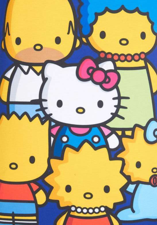 Kitty e os Simpsons puzzle online