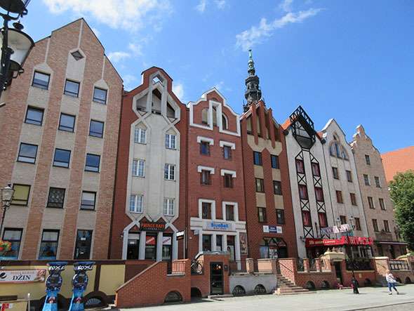 Nájemní domy v Elblągu online puzzle