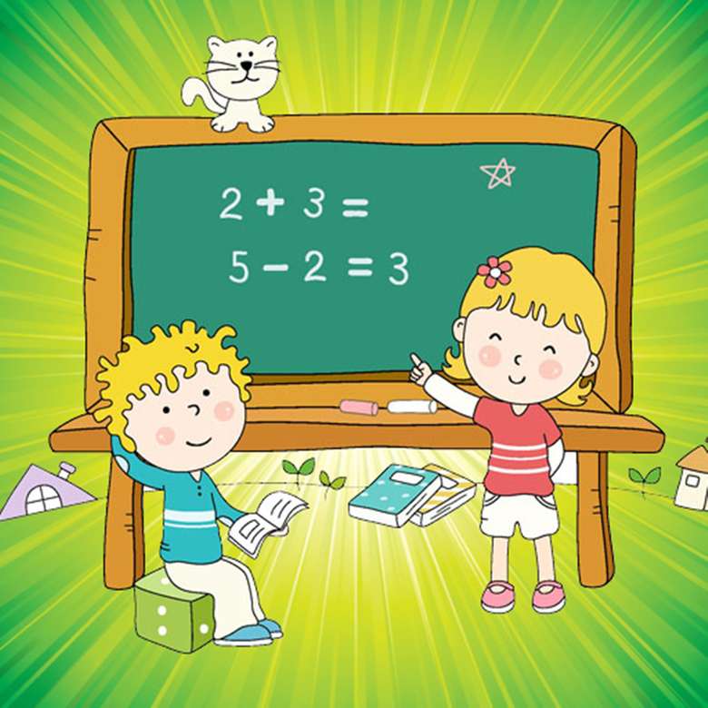 Děti s knihou online puzzle