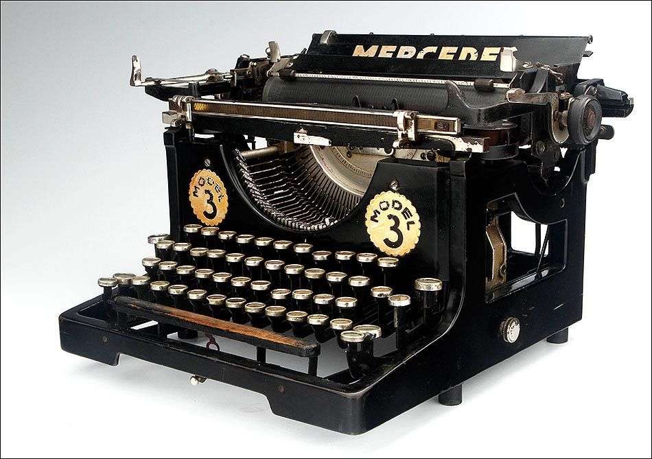 machine à écrire puzzle en ligne