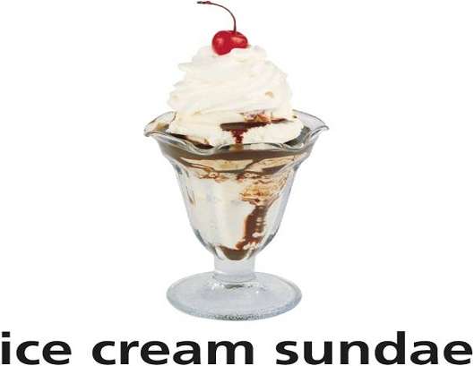 i is for ice cream sundae Puzzle Factory