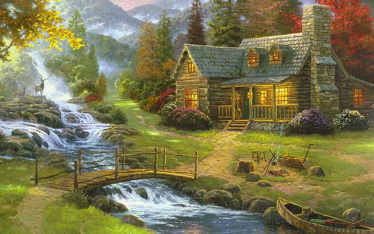 House near the River jigsaw puzzle