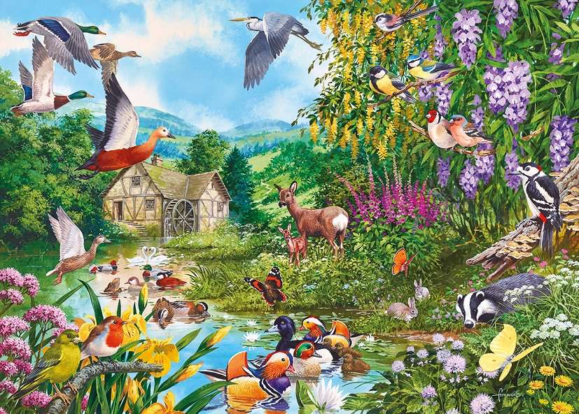 In the countryside... jigsaw puzzle online