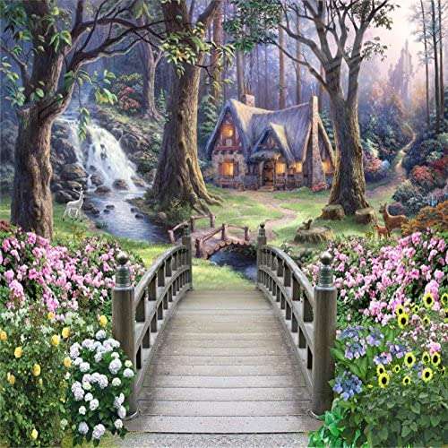 Maison dans la forêt de conte de fées puzzle en ligne