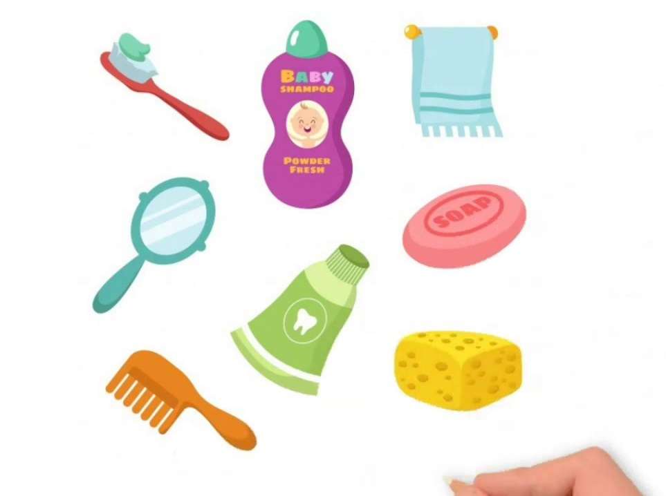 Itens de higiene pessoal quebra-cabeças online