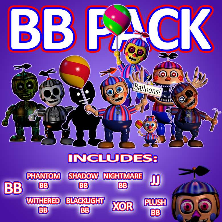 Balloon Boy Pack Puzzle Pussel online