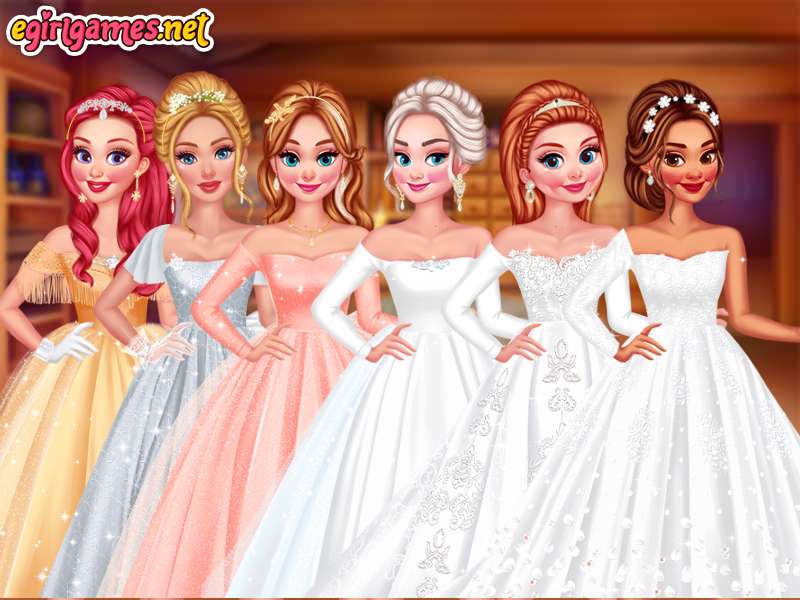 boda de las princesas rompecabezas en línea