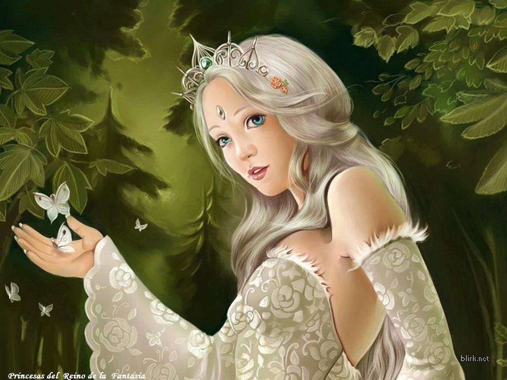 Princezny království fantazie online puzzle