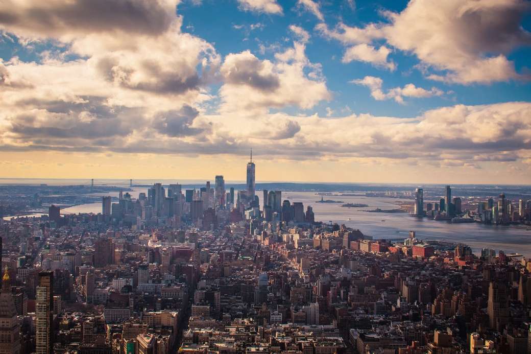Skyline van New York online puzzel