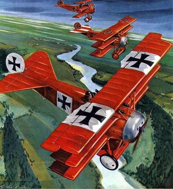 Red Baron online puzzle