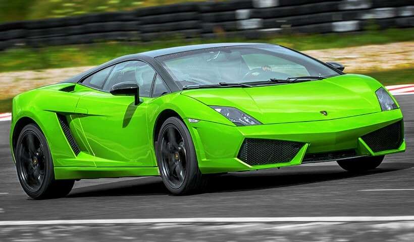 Lamborghini зелений пазл онлайн