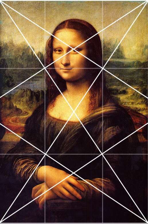 Mona Lisa pussel på nätet