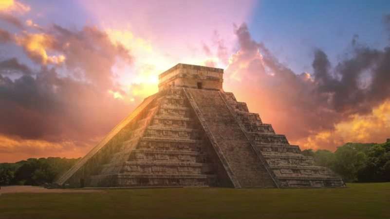 Maya-piramide online puzzel
