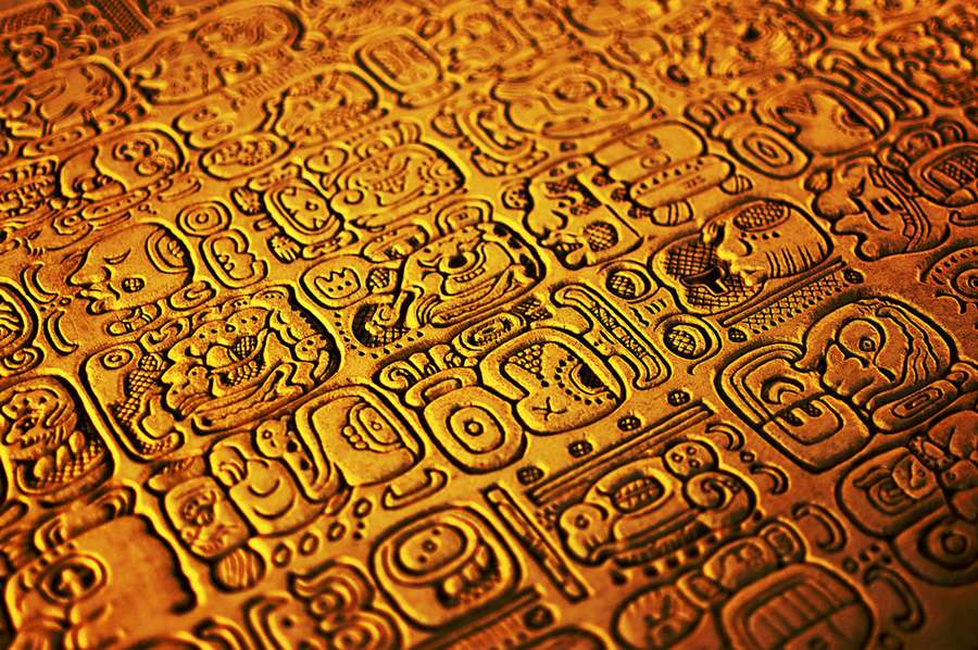 Alphabet maya puzzle en ligne