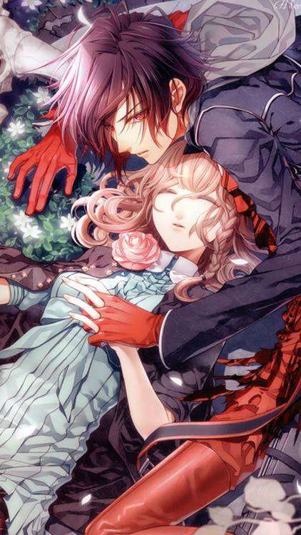 Anime version =) Romantisk Anime Pussel online
