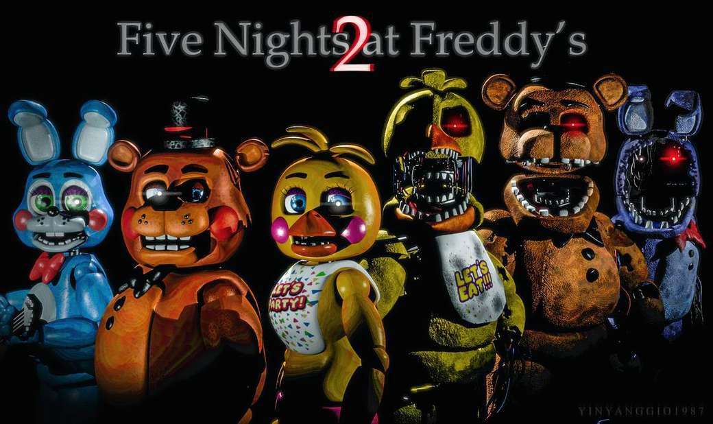 FNaF 2 TMG Puzzle # 2 skládačky online