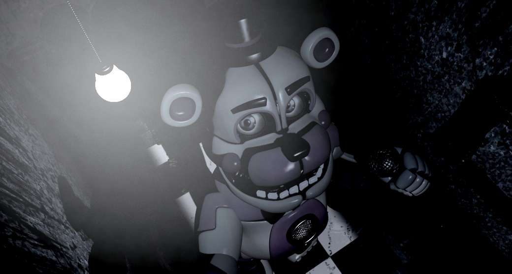 Funtime Freddy ve správném skříni puzzle skládačky online