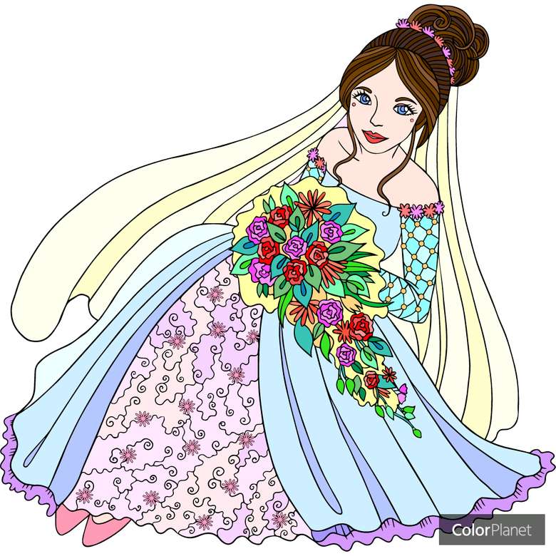 Esküvői hercegnő online puzzle