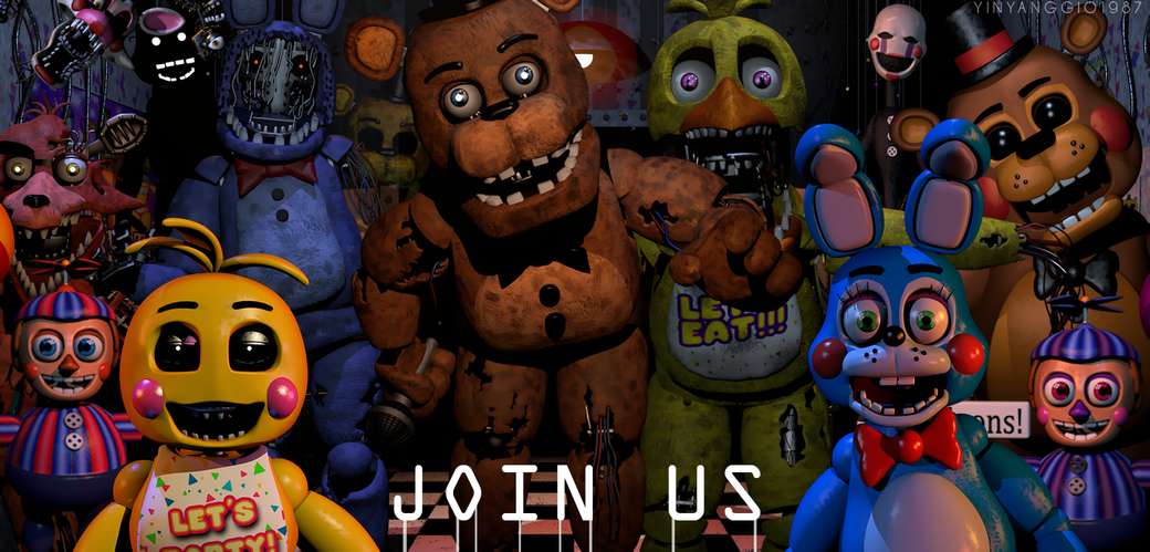 C4D / FNaf Kein Ort zum Ausführen von Puzzles Online-Puzzle