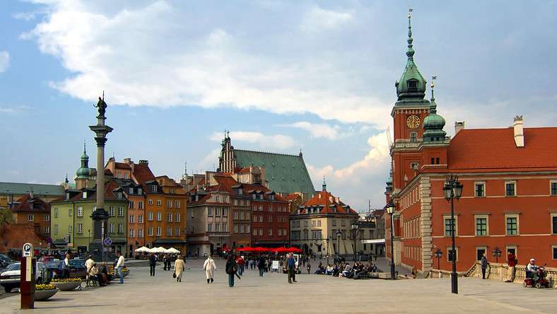 Gamla stan i Warszawa pussel på nätet