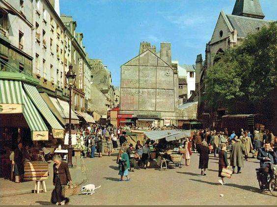 Alte berühmte Straßen von Paris Online-Puzzle