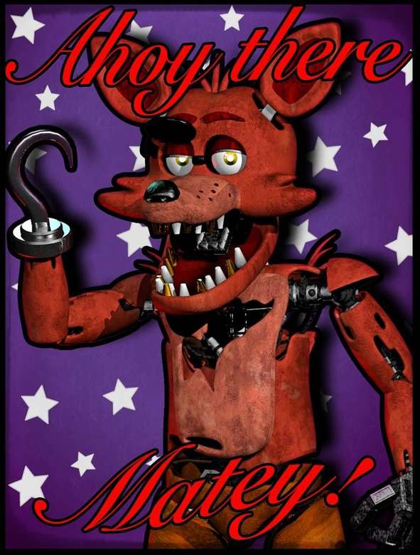 Fnaf 4 Nightmare Foxy - online puzzle