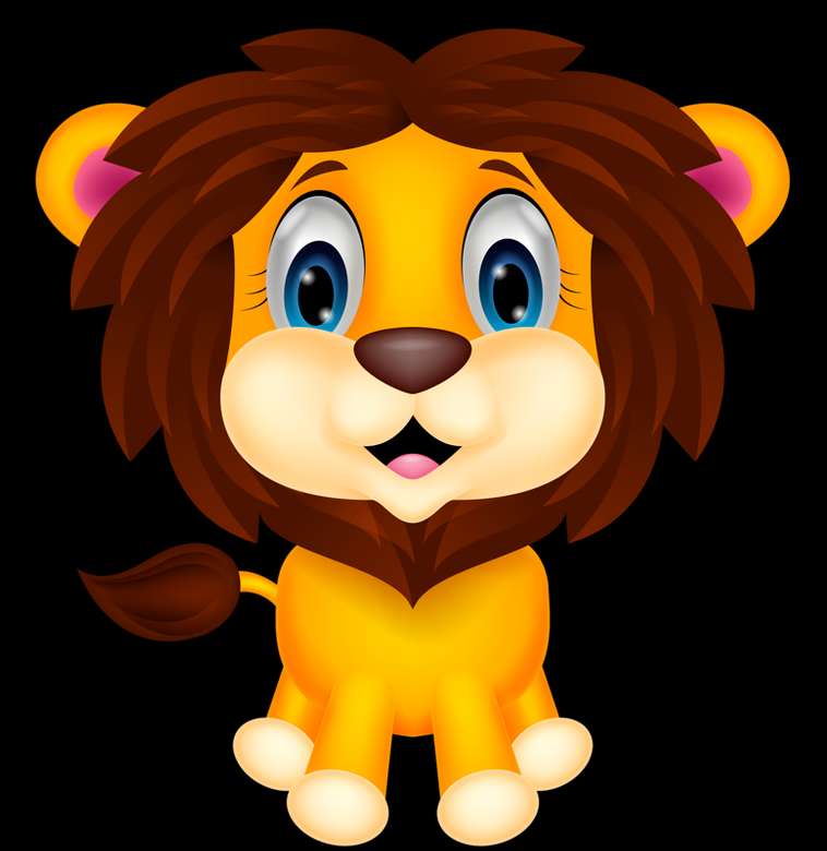 Det nyfikna lejonet Pussel online