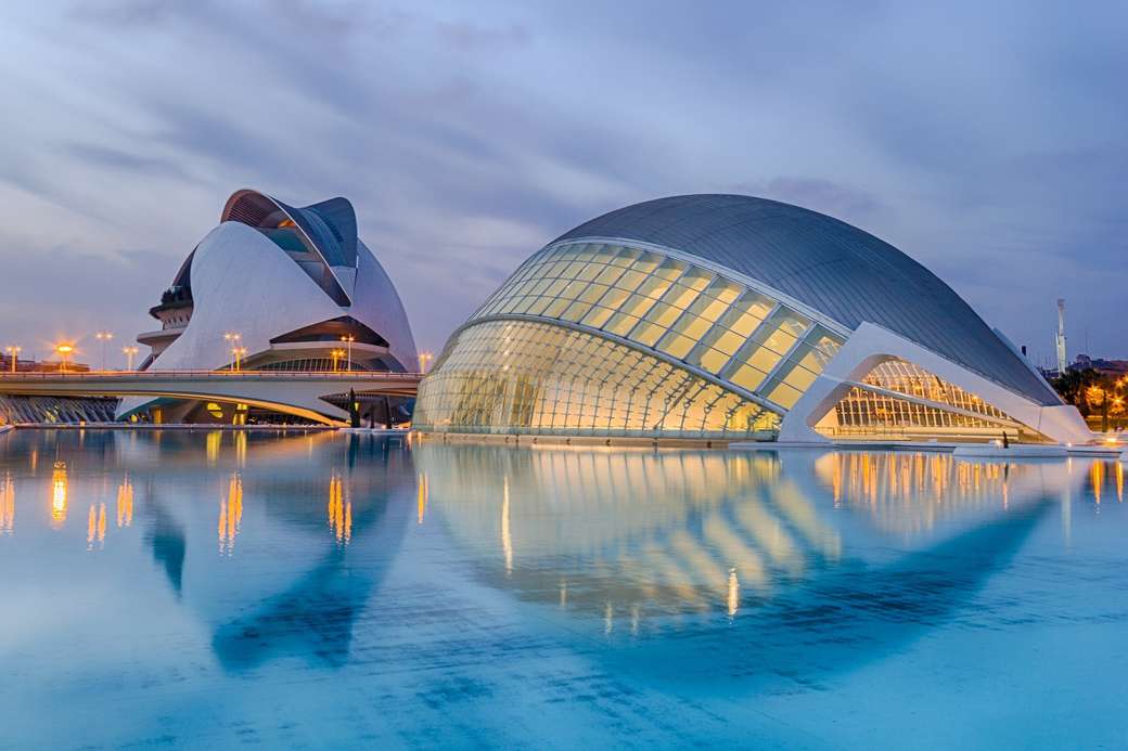 Architektur von Valencia Online-Puzzle