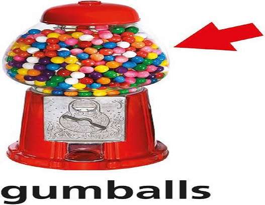 g is voor kauwgomballen legpuzzel online