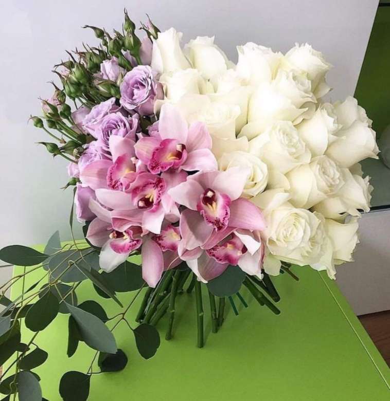 Bouquet de fleurs puzzle en ligne