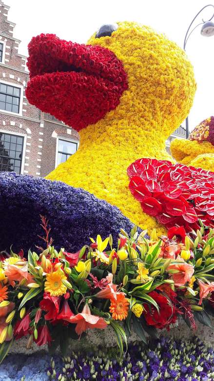 Desfile de flores nos Países Baixos quebra-cabeças online