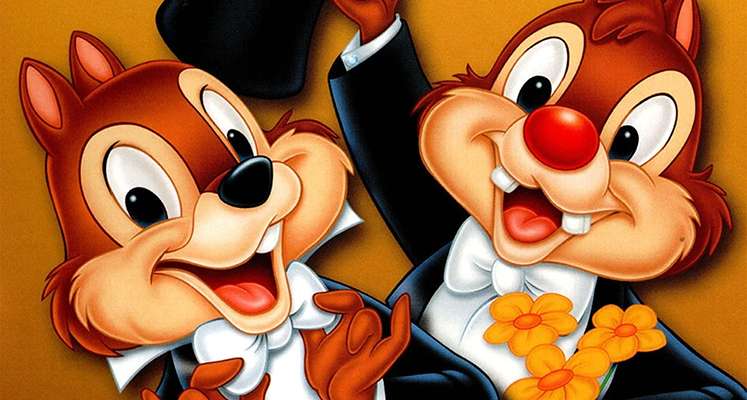 CHIP AND DALE jigsaw puzzle online