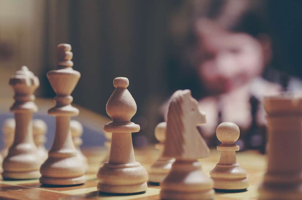 Σκάκι κομμάτια παιδί παζλ online