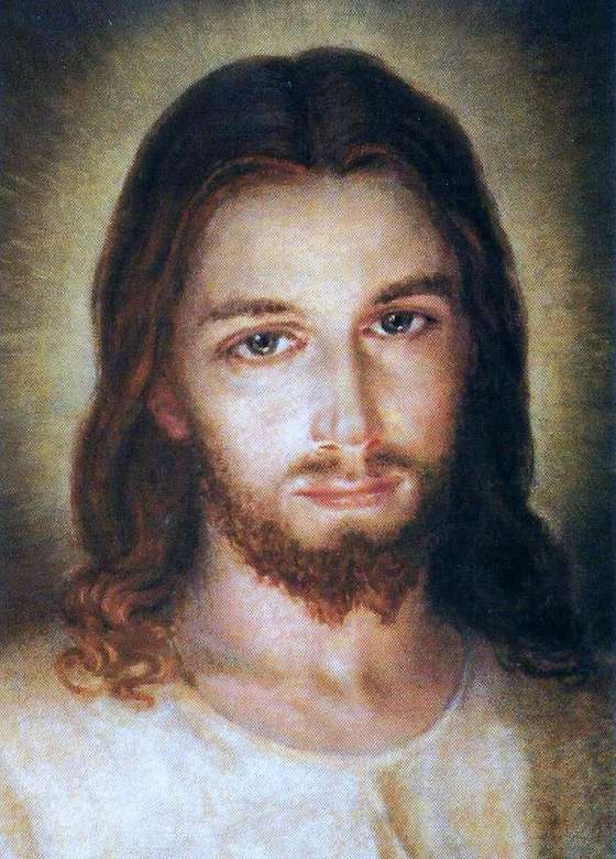 Portret van Jezus legpuzzel online