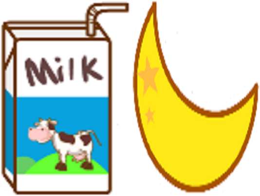 m ist für Milchmond Online-Puzzle