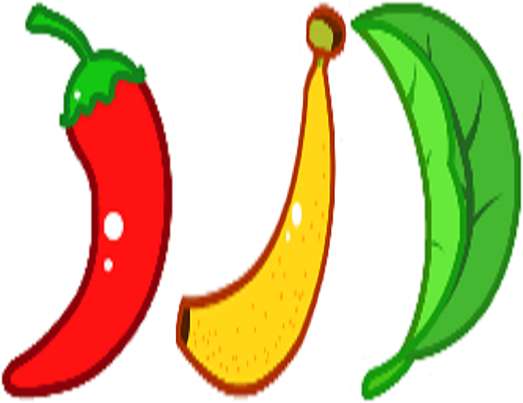 唐辛子バナナの葉 ジグソーパズルオンライン