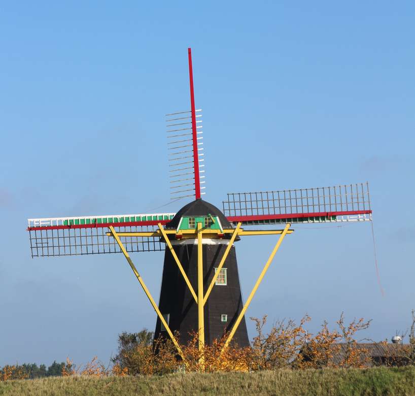 Mill on Zeeland онлайн пъзел